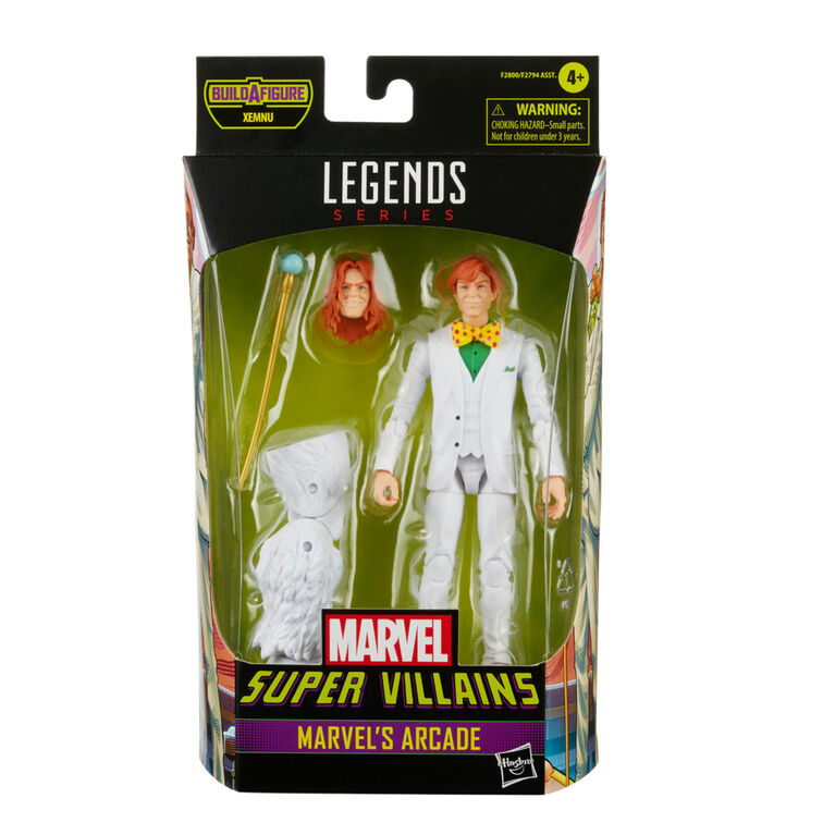 Marvel Legends Series 6-inch Collectible Marvel's Arcade Action Figure and 2 Accessories