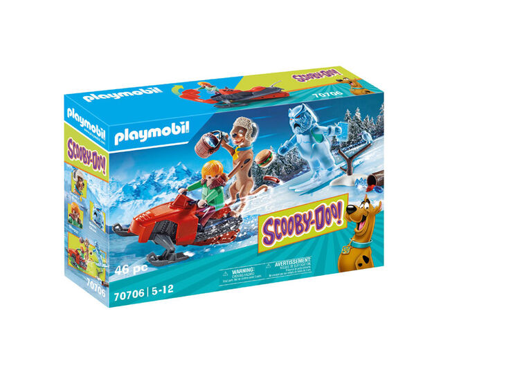 Playmobil - SCOOBY-DOO avec abominable spectre des neiges