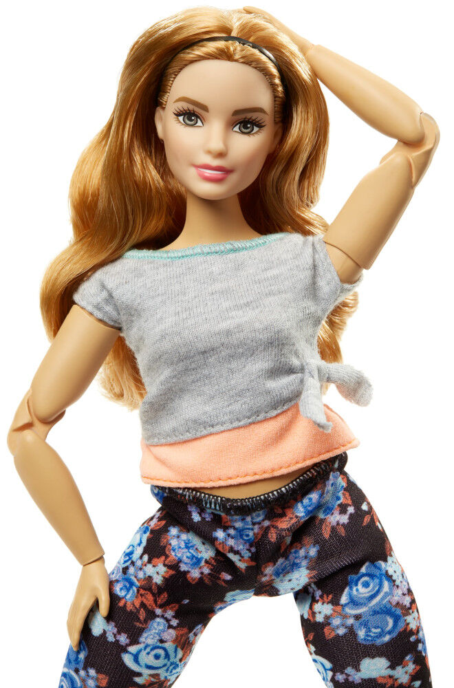 Barbie Made to Move Doll Red Hair