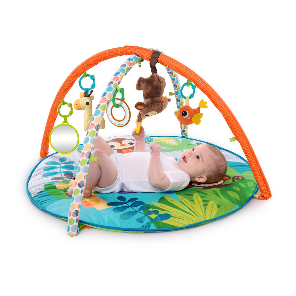Bright starts monkey activity gym sale