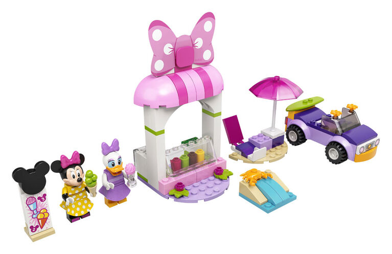 LEGO Mickey and Friends Le kiosque de crème glacée de Minnie Mouse 10773 (100 pièces)