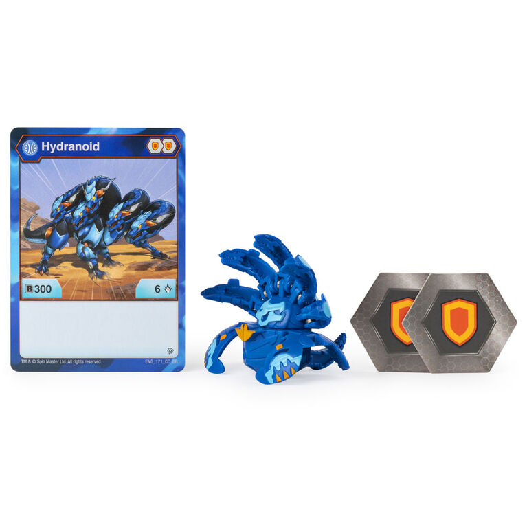 Bakugan, Aquos Hydranoid, 2-inch Tall Collectible Action Figure and Trading Card