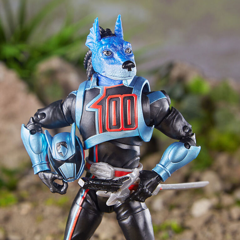 Power Rangers Lightning Collection - Figurine de collection Ranger Shadow de Power Rangers : Super Police Delta de 15 cm.