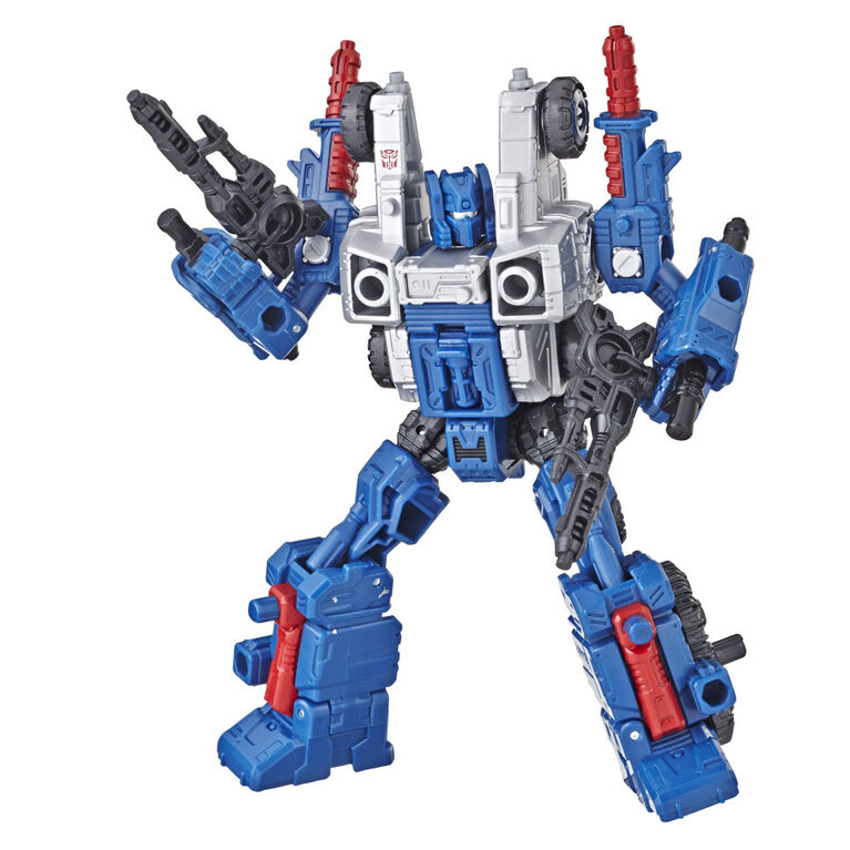 Transformers Generations War for Cybertron: Siege - Figurine Cog Weaponizer de classe de luxe.
