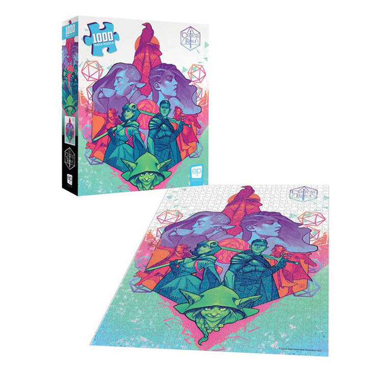 Critical Role "Mighty Nein" 1000 Piece Puzzle