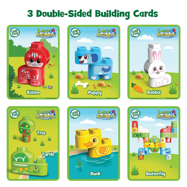 LeapFrog LeapBuilders Mes animaux domestiques - Édition bilingue