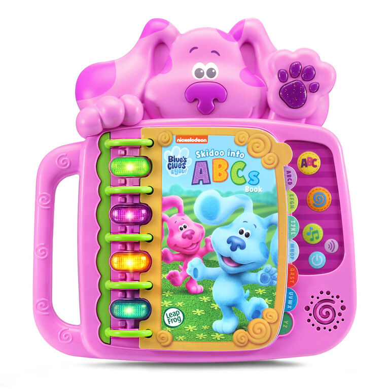 LeapFrog Blue's Clues & You! Skidoo Into ABCs Book (Magenta) - English Edition