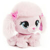 P.Lushes Designer Fashion Pets Pinkie Monroe Poodle Premium Dog Stuffed Animal Soft Plush, Pink, 6"