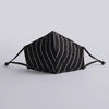 kidcare - Cloth Face Mask Youth 1-pack - Black Stripes