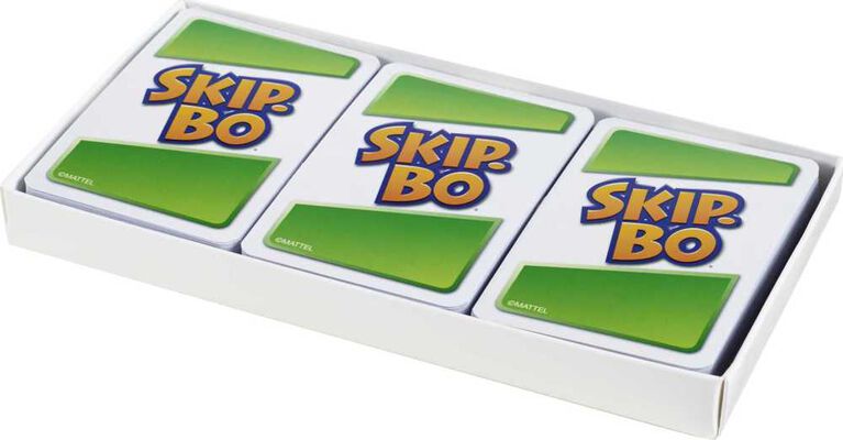 Jeu de cartes Skip-Bo - les motifs peuvent varier