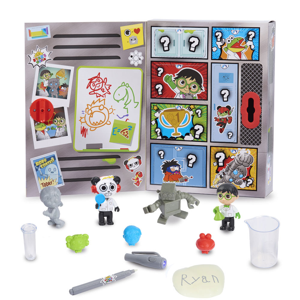Ryan s World Professor Ryan s Locker Surprise 12 surprises inside English Edition Toys R Us Canada