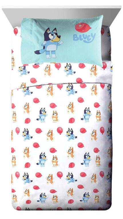 Bluey 3-Piece Twin Sheet Set