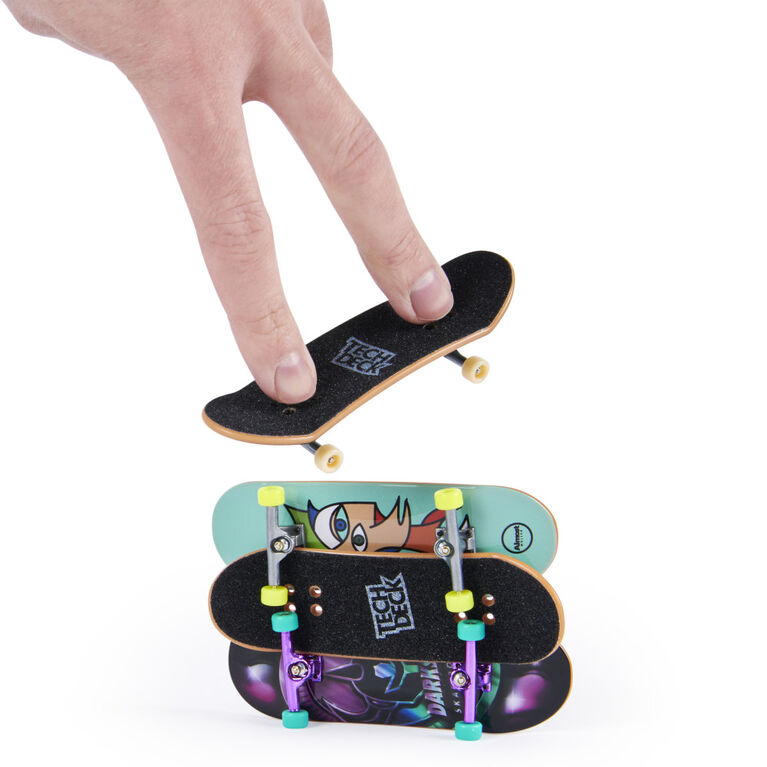 Tech Deck, Fingerboard Bonus Pack, Collectible and Customizable