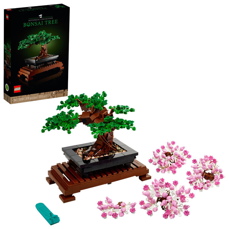 LEGO Botanicals Le Bonsaï; cerisier japonais, petit jardin botanique, détente 10281