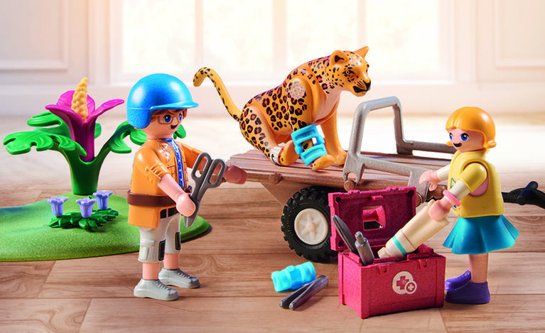 Playmobil - Quad de secours pour animaux