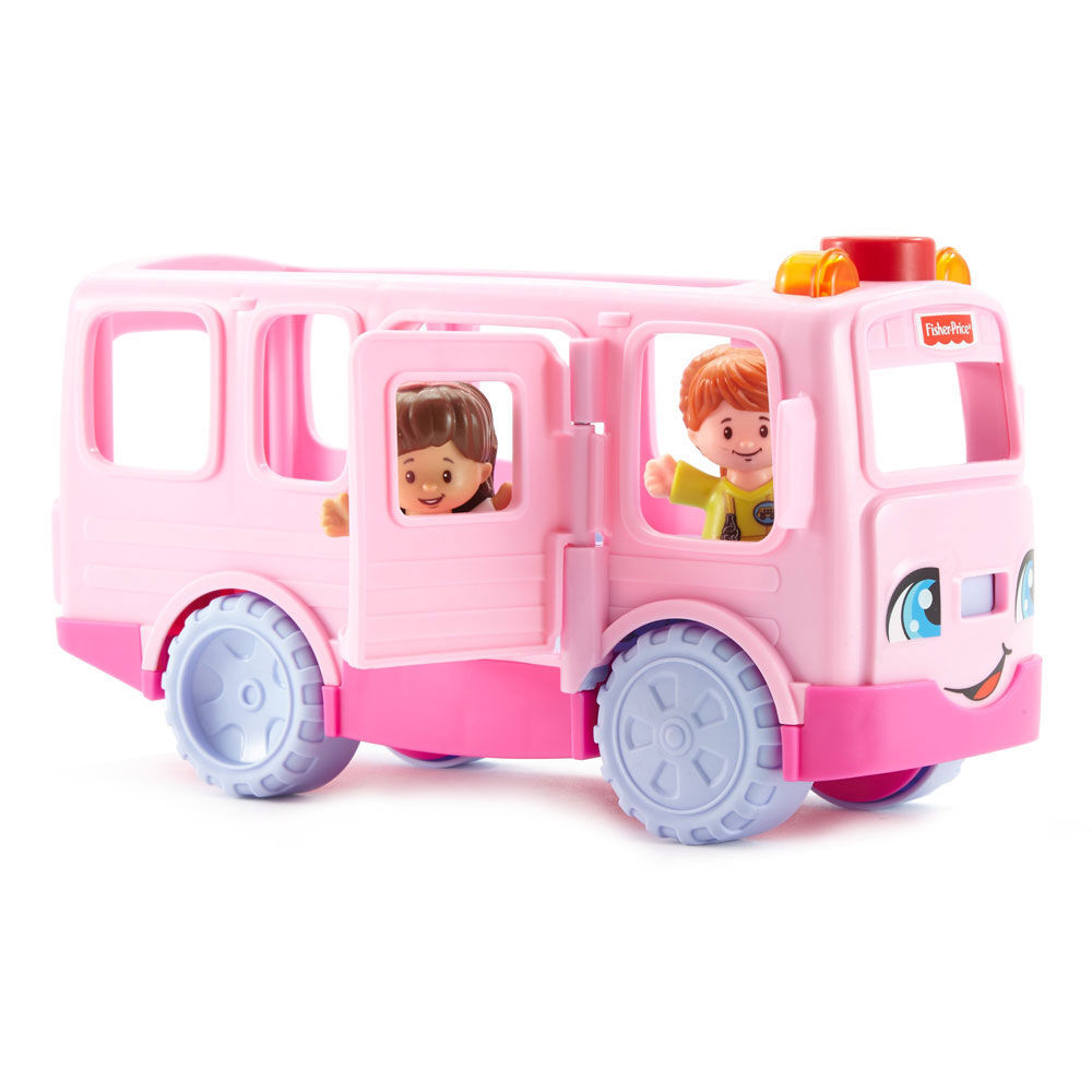 little people pink bus