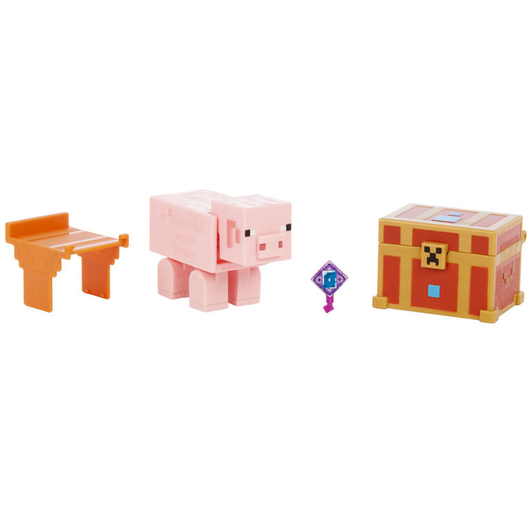 Minecraft Dungeons 3.25" Piggy Bank Figure