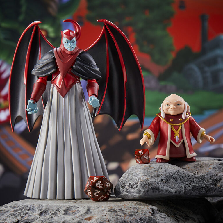 Dungeons & Dragons Cartoon Classics 6-Inch-Scale Scale Dungeon Master and Venger 2-Pack Action Figures DandD Toys - R Exclusive