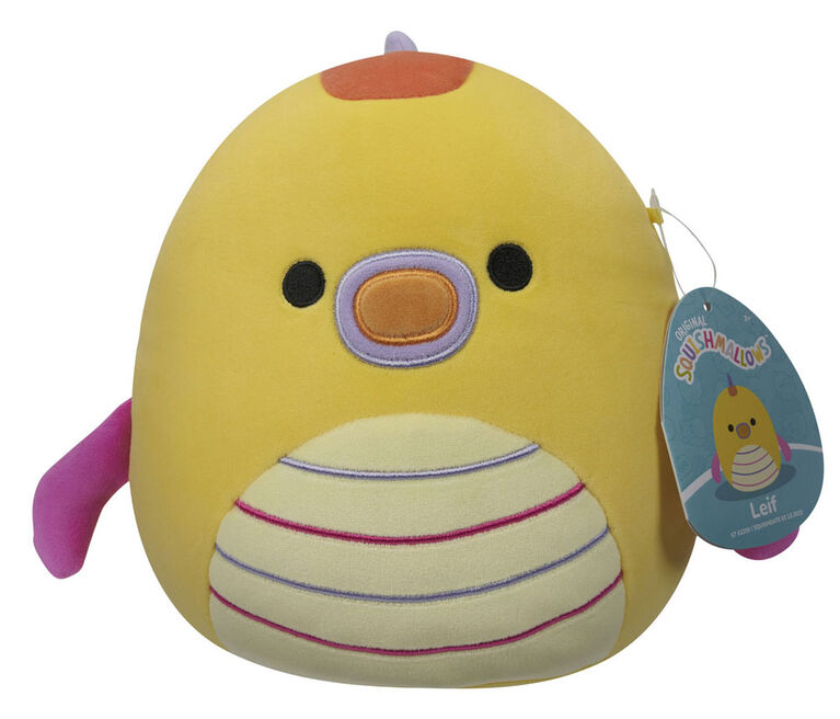 Squishmallows 7.5" - Leif Yellow Seadragon with Striped Belly