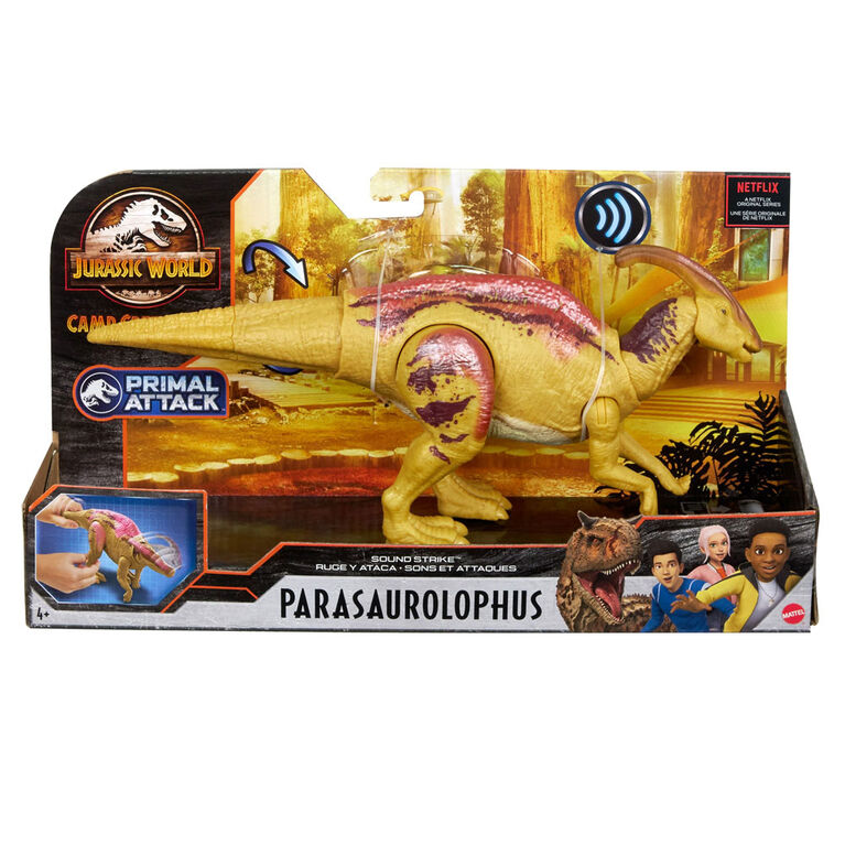 Figurine dinosaure attaque sonore - jurassic world