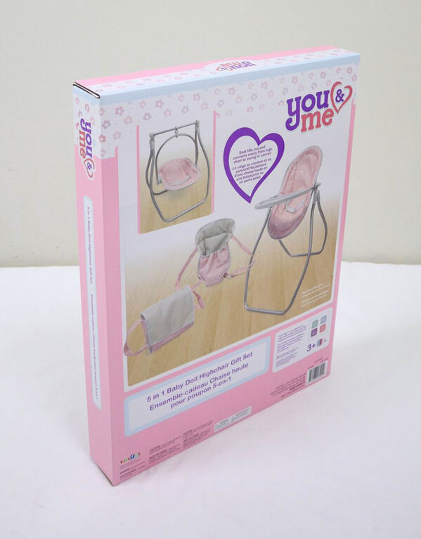 You & Me - 5-in-1 Baby Doll Highchair You & Me - 5-in-1 Baby Doll Highchair