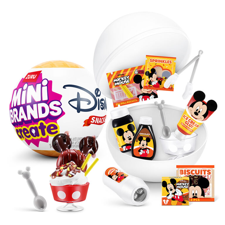 Mini Brands Create Disney Snacks Series 1 Capsule by ZURU