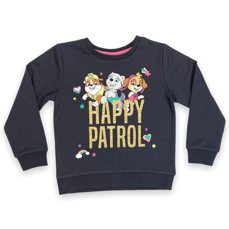 Paw Patrol - Popover Sweatshirt - Charcoal - 2T