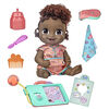 Baby Alive poupée Lulu Achoo, poupée interactive de 30 cm, cheveux noirs