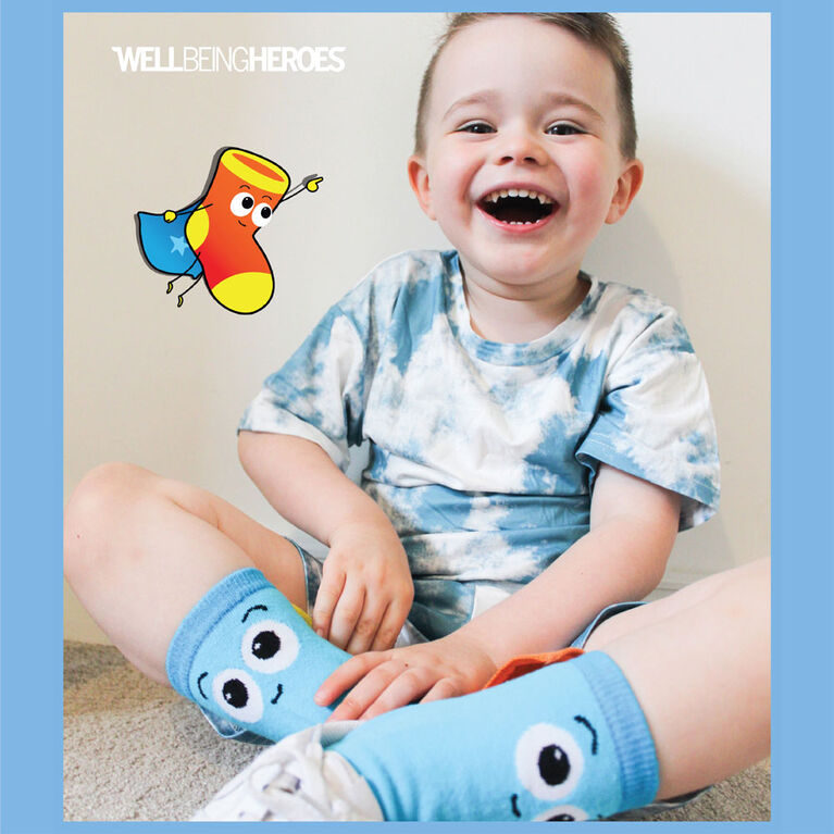 Wellbeing Heroes' Sockie Stars - Ages 6-8 - English Edition