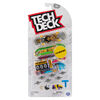 Tech Deck, Ultra DLX Fingerboard 4-Pack, Finesse Skateboards, Collectible and Customizable Mini Skateboards
