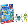 Marvel Spider-Man, figurine Doc Ock Héros aquatique de 10 cm avec accessoire à jet d'eau