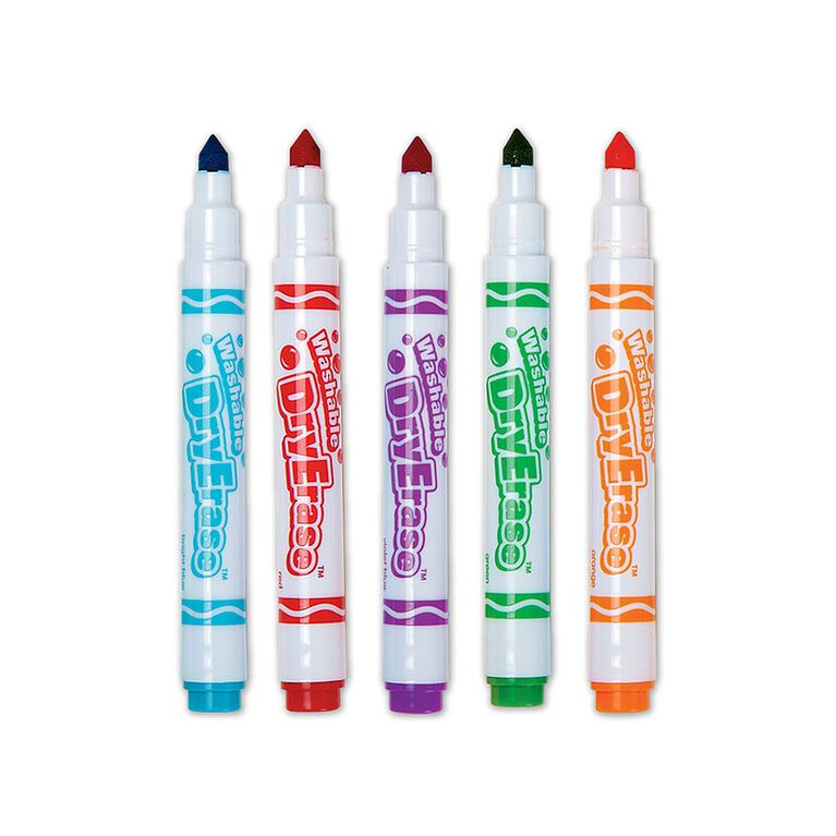 Crayola - Trousse portative effaçable à sec lavable