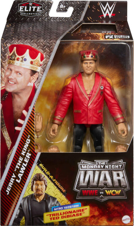 WWE Monday Night War Jerry 'The King' Lawler Action Figure