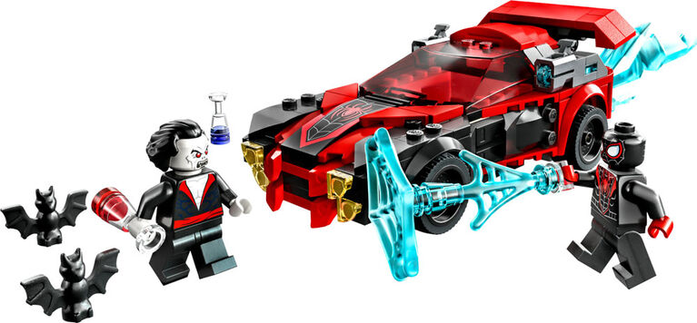 LEGO Marvel Miles Morales vs. Morbius 76244 Building Toy Set (220 Pieces)