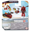 Transformers Toys EarthSpark 1-Step Flip Changer Terran Twitch, 4 Inch Action Figure