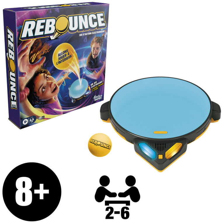 Rebounce Indoor and Outdoor Electronic Action Game - French Version Rebounce Indoor and Outdoor Electronic Action Game - French Version