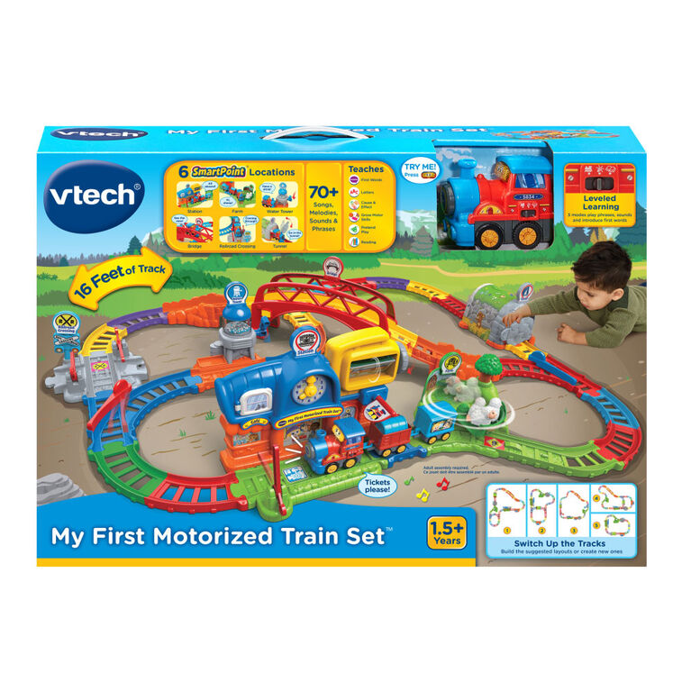 VTech My First Motorized Train Set - English Edition