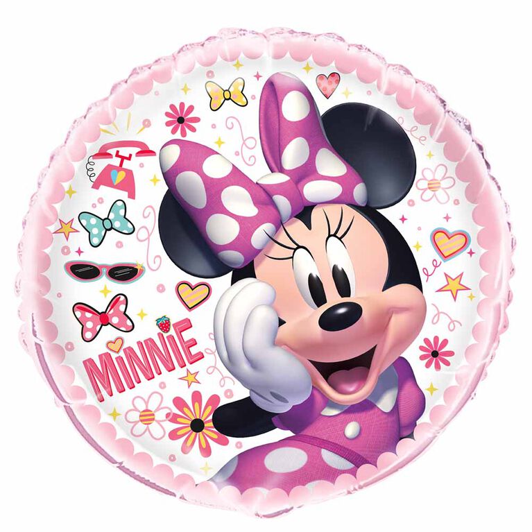 Minnie Mouse Round Foil 18"