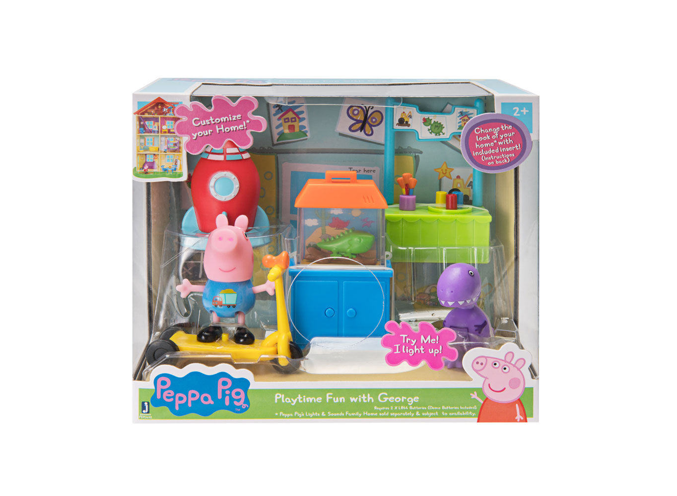PEPPA PIG Little Rooms Playtime with George