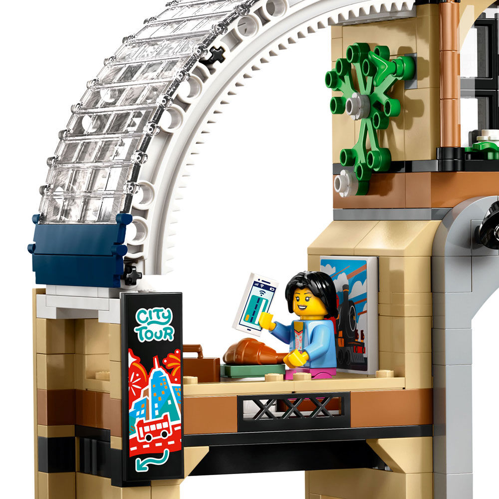 LEGO City Central Train Station Building Toy for Kids - Train Set for Boys & Girls, Ages 7+ - 60469