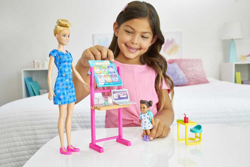Barbie teacher doll shop