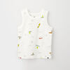 little styler graphic tank, 18-24m - cream