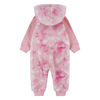 Hurley Sherpa Printed Coverall - Pink - Size 9 Months