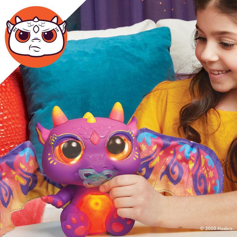 furReal, peluche interactive Bébé Dragon Moodwings, + de 50 sons et réactions