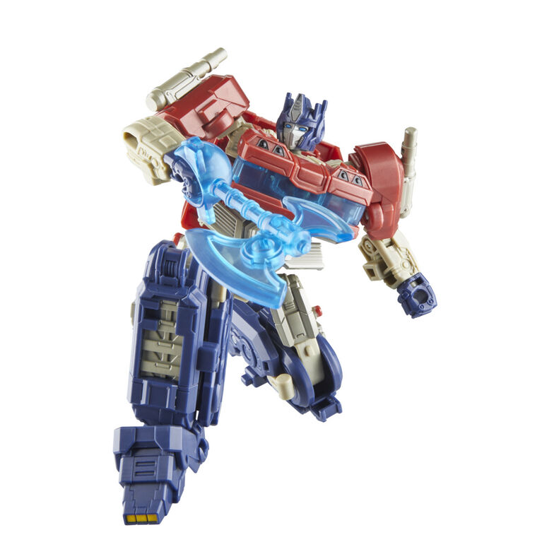 Transformers Generations Studio Series, figurine 112 Optimus Prime classe Deluxe, Transformers: One