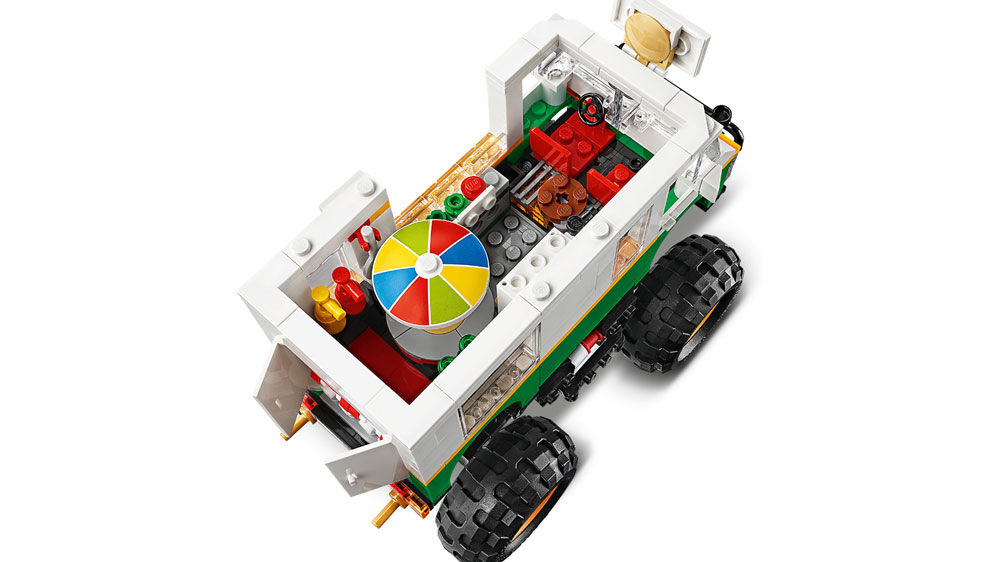 lego burger van