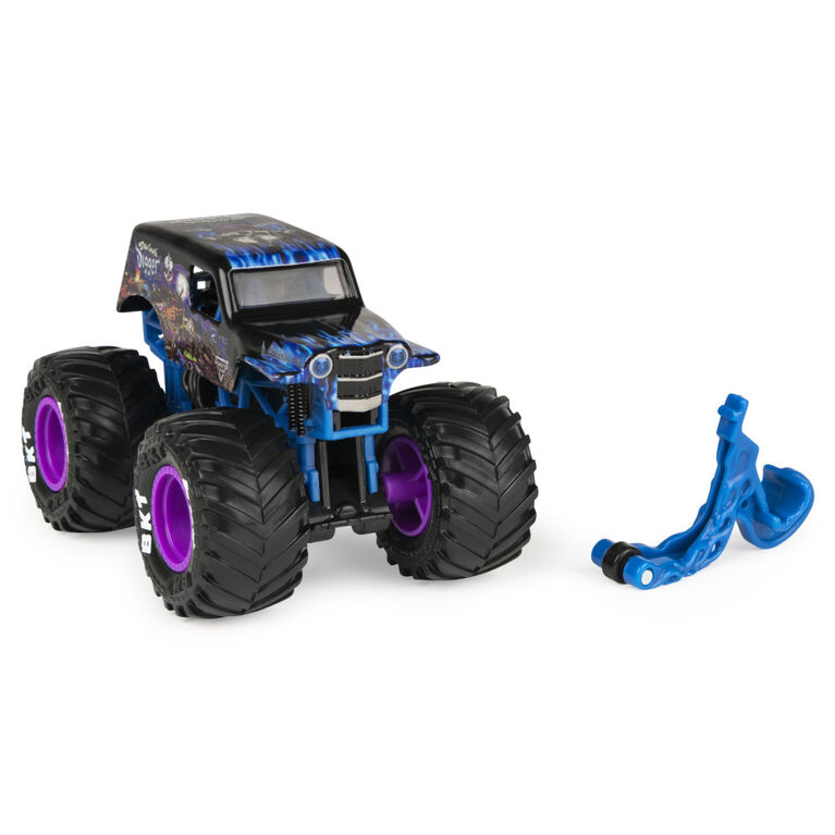 Monster Jam, Monster truck Son-uva Digger officiel, véhicule en métal moulé, série Show Time, échelle 1:64