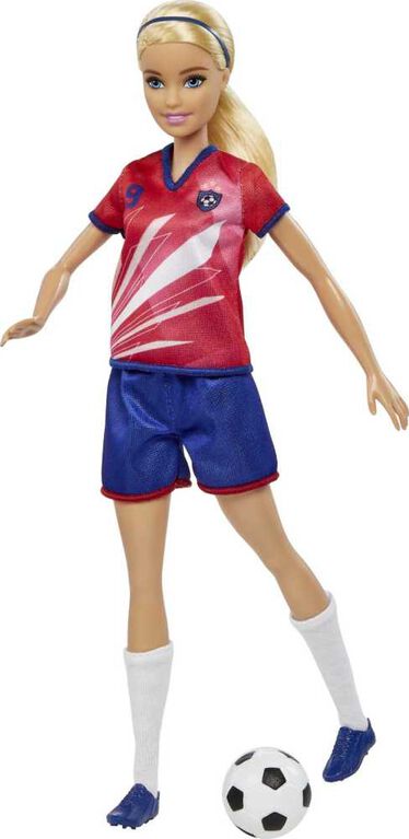 Ken Soccer Doll, Cropped Hair, #10 Uniform, Soccer Ball, Cleats,  Socks