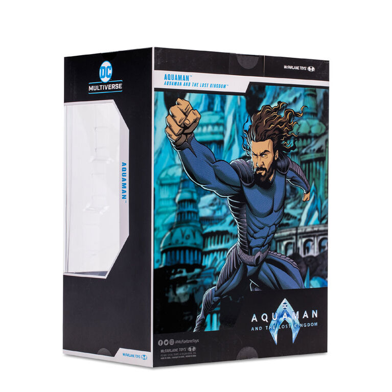 Figurine 12"DC Multiverse Aquaman (Aquaman et le Royaume Perdu)