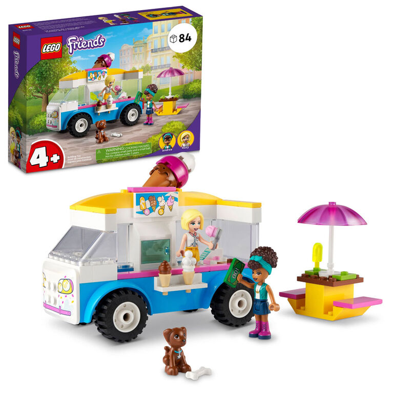 LEGO Friends Le camion de crème glacée 41715 Ensemble de construction (84 pièces)